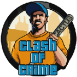 clash of crime mad san andreas android application logo